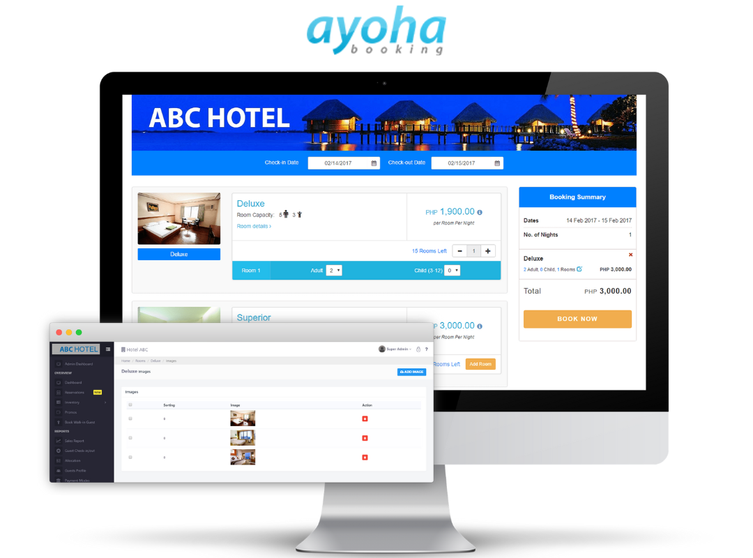 Ayoha Booking System