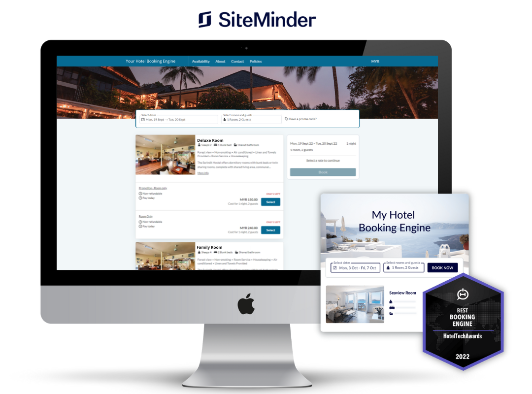 Siteminder Booking Engine