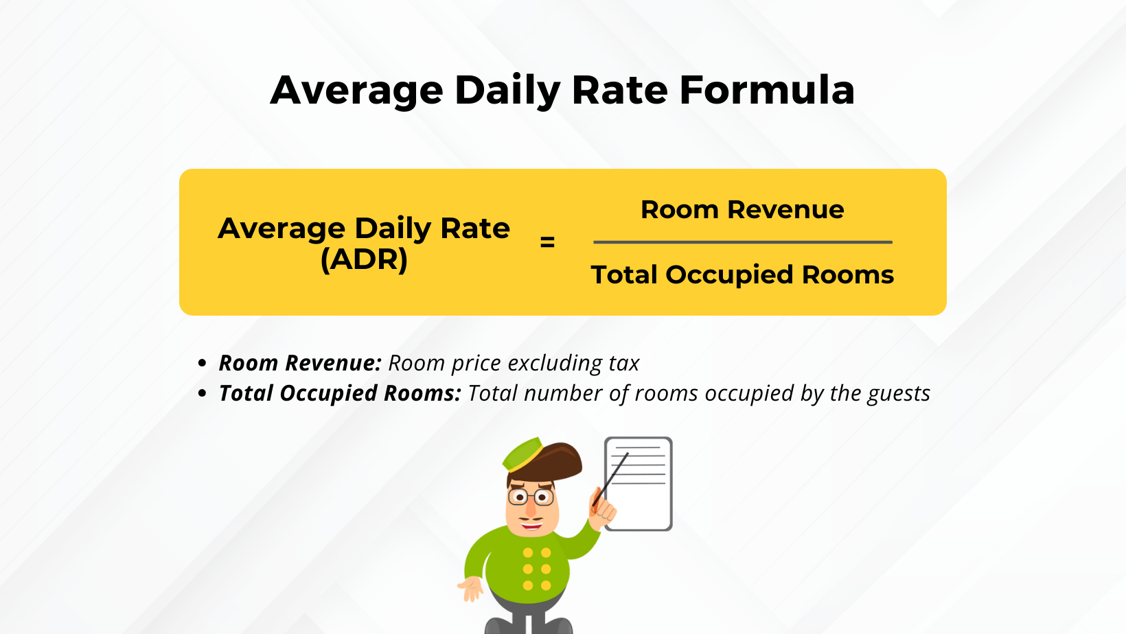 Average Daily Rate Formula
