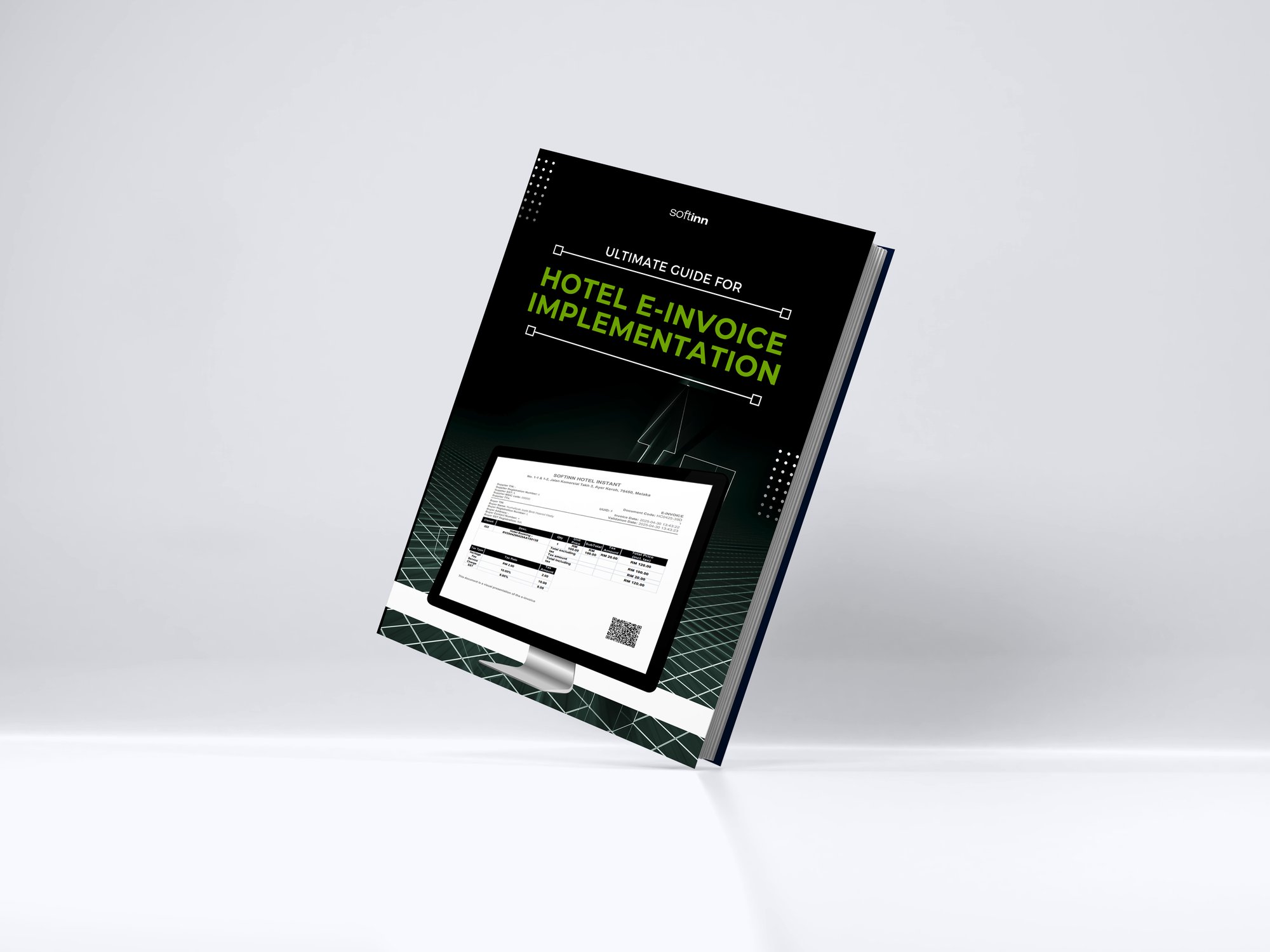 E BOOK COVER GREEN