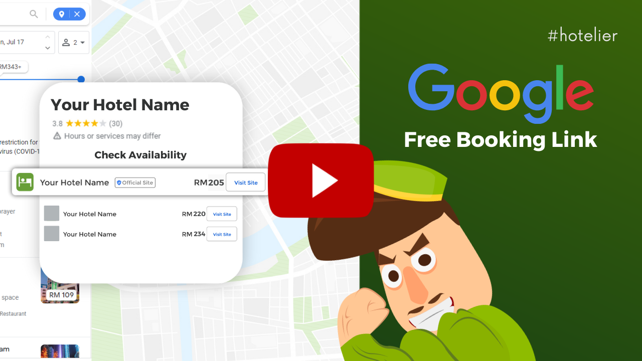 Google Free Booking Link