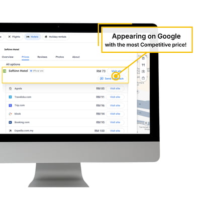 Sample of Google FBL Image from Softinn