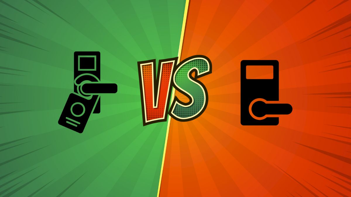 Residential door lock versus Hotel door lock. Why it's not suitable for Vacation Rental business and Hotel Business