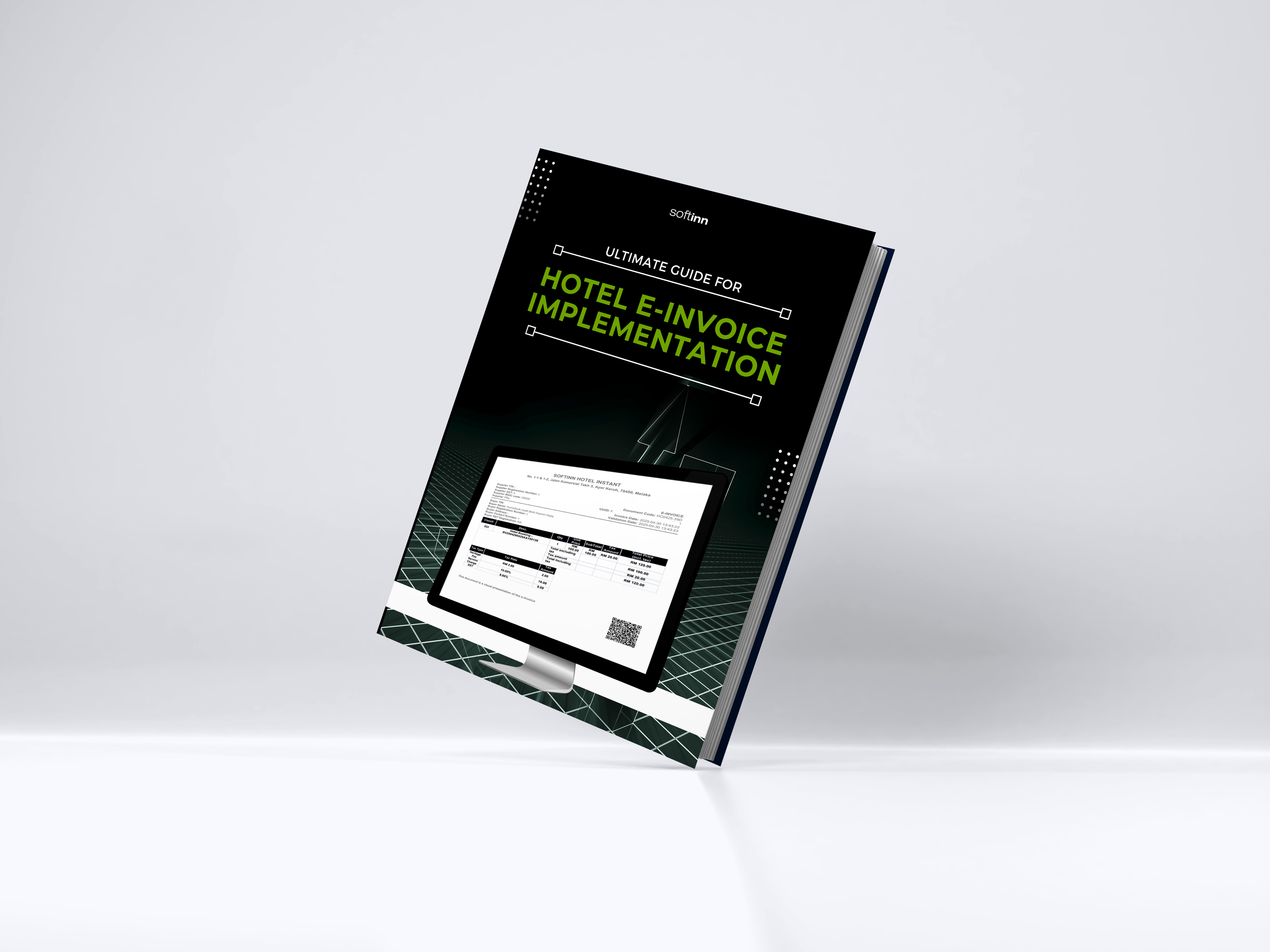 E BOOK COVER GREEN