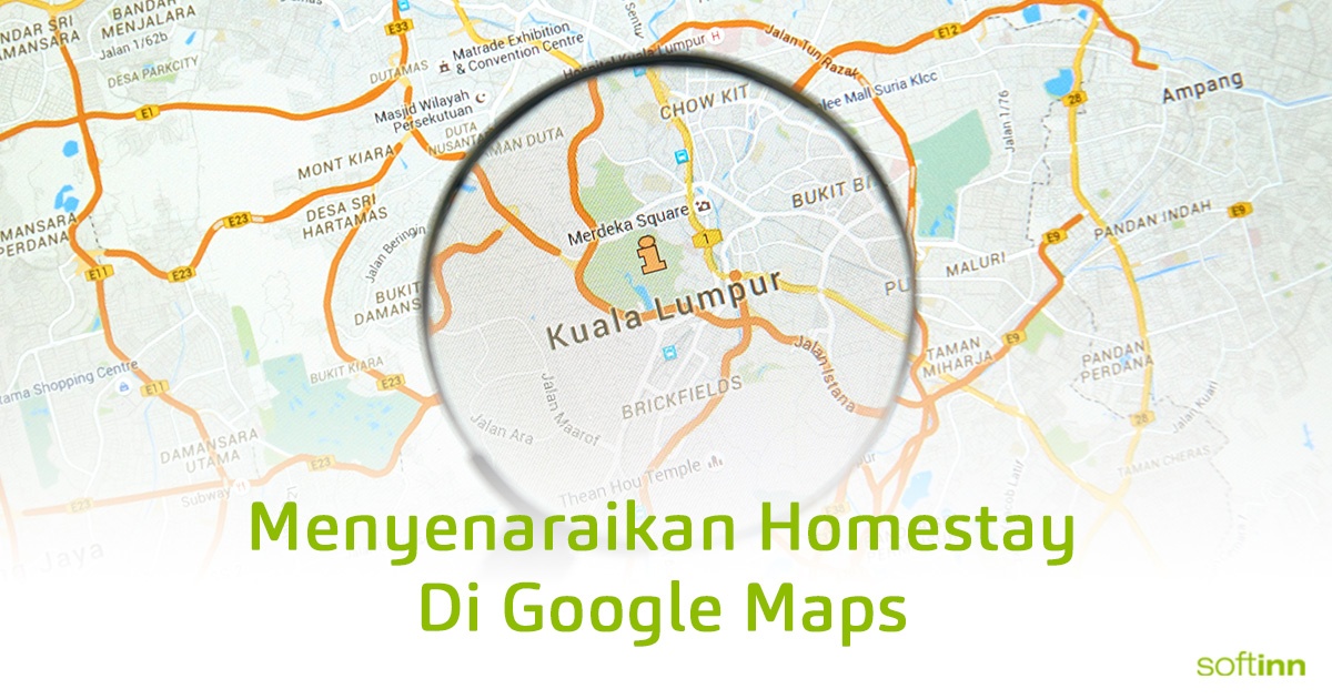 Menyenaraikan Homestay Google Maps