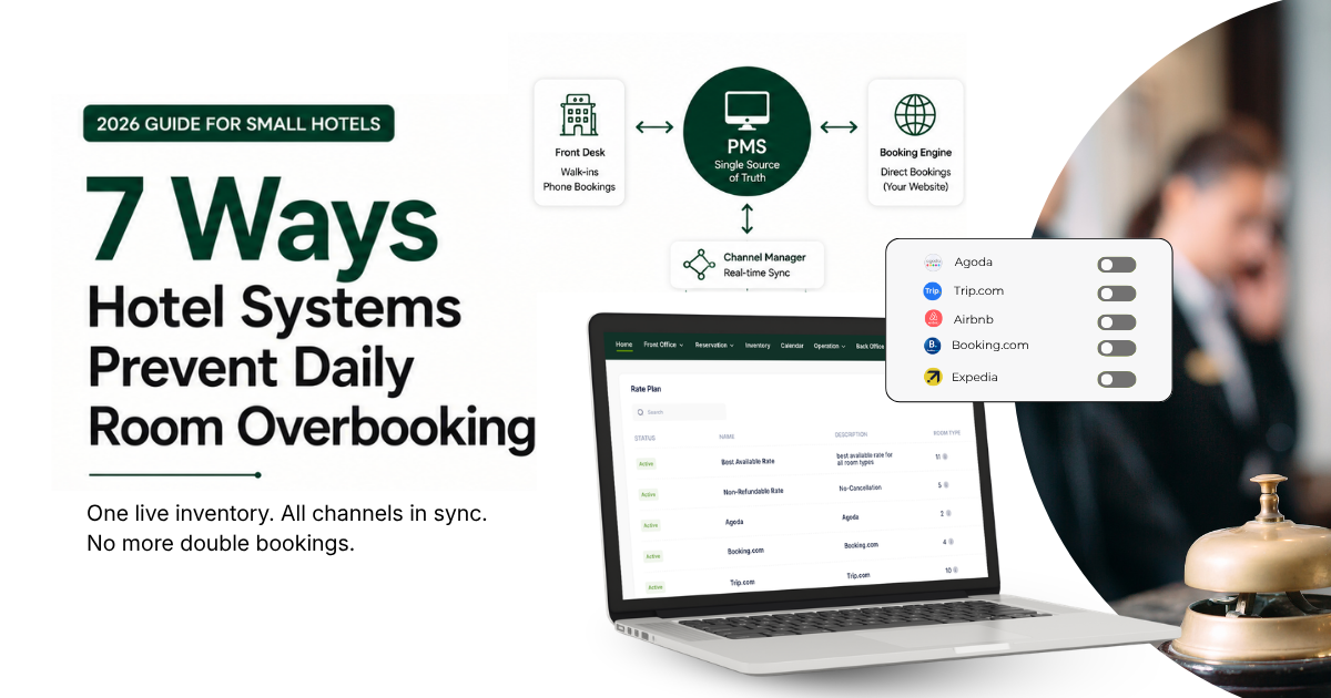 7 Ways Hotel Systems Prevent Daily Room Overbooking
