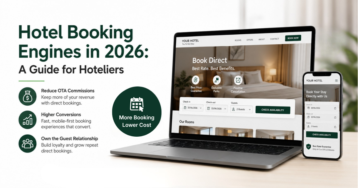 Hotel Booking Engines in 2026: A Guide for Hoteliers