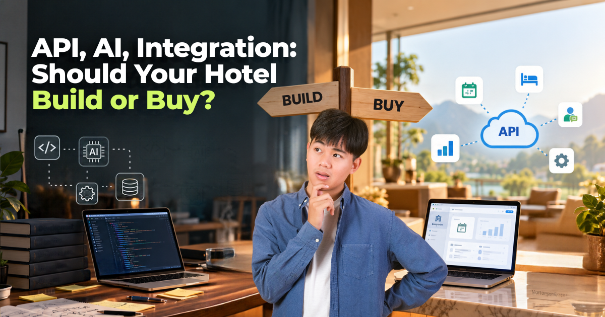 API, AI, Integration: Should Your Hotel Build or Buy?